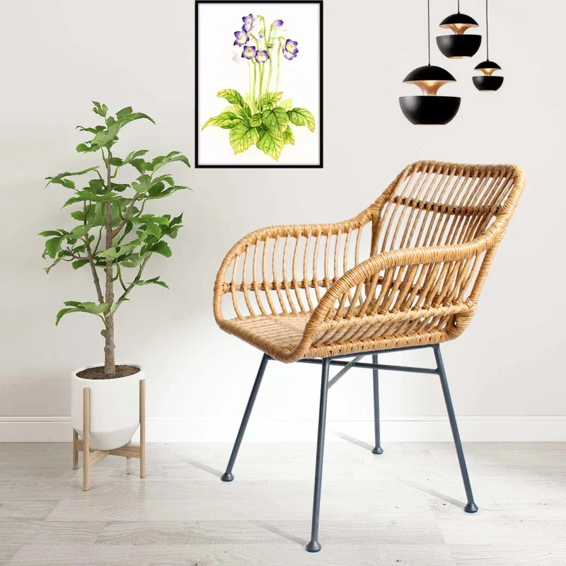 كراسي طعام نورديك للمطبخ، كرسي - مراجعة Outdoor Furniture Metal Chairs وسعره